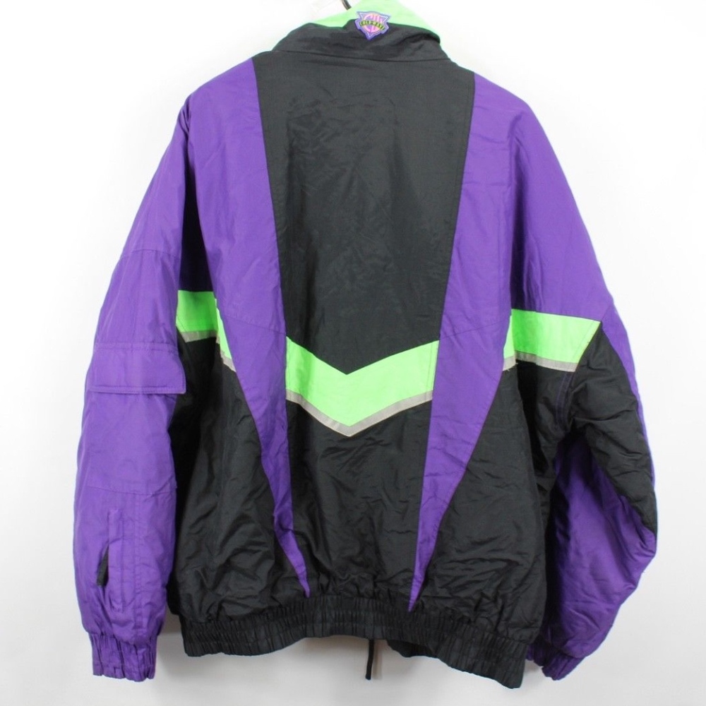 Vintage 80s The Joker Batman Colorway Jacket XL - Picture 6 of 8